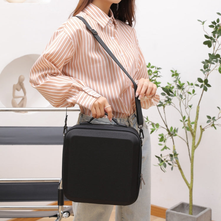 For DJI Mini 4 Pro Drone Storage Bag Box Shoulder Bag Suitcase(Black) - Carry Cases & Bags by PMC TechLife | Online Shopping South Africa | PMC TechLife | Buy Now Pay Later Mobicred