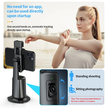 Pixel A200  Auto Tracking Gimbal Stabilizer 360 Degree Rotation Selfie Stick With Fill Light Set 3 - Handheld Gimbals by Pixel | Online Shopping South Africa | PMC Jewellery | Buy Now Pay Later Mobicred