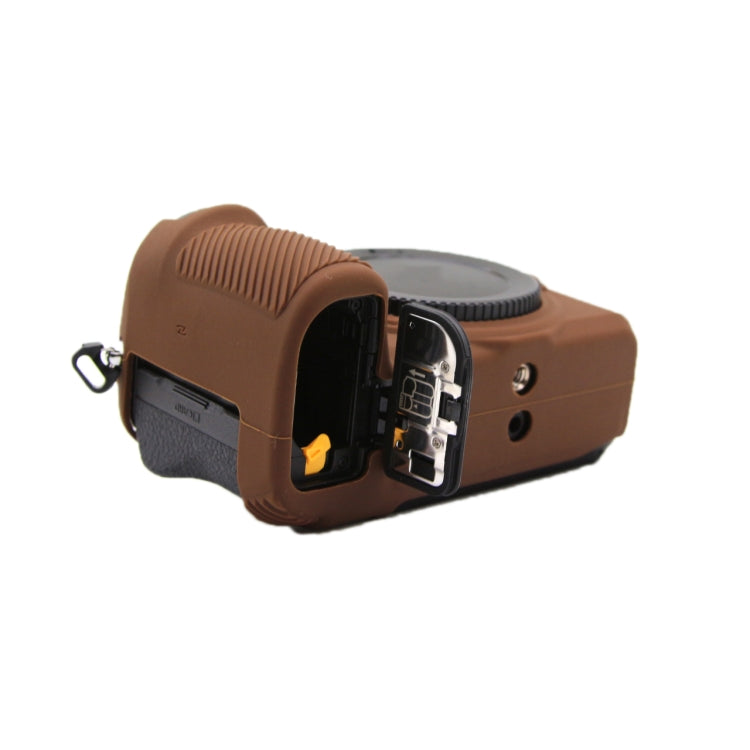 For Nikon Z6III Camera Protective Silicone Case, Color: Coffee - Protective Case by PMC TechLife | Online Shopping South Africa | PMC TechLife | Buy Now Pay Later Mobicred