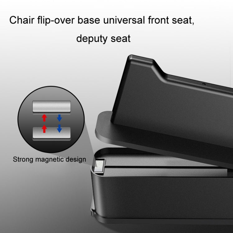 BEN.JACK Multifunctional Car Seat Gap Storage Box(Black) - free shipping - PMC TechLife - Order now!