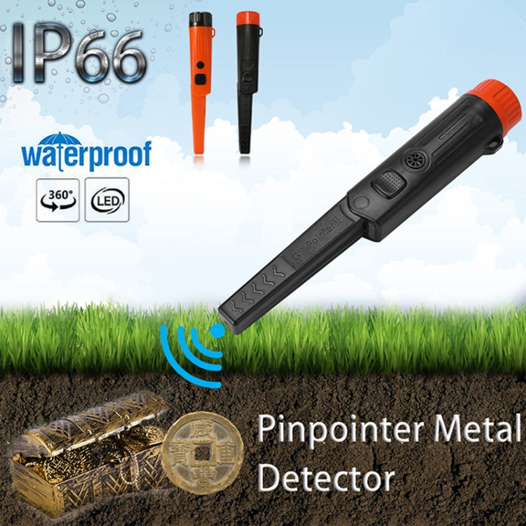 Mini Waterproof Handheld Metal Positioning Rod Detector(Black) - Metal Detector by PMC Jewellery | Online Shopping South Africa | PMC Jewellery | Buy Now Pay Later Mobicred