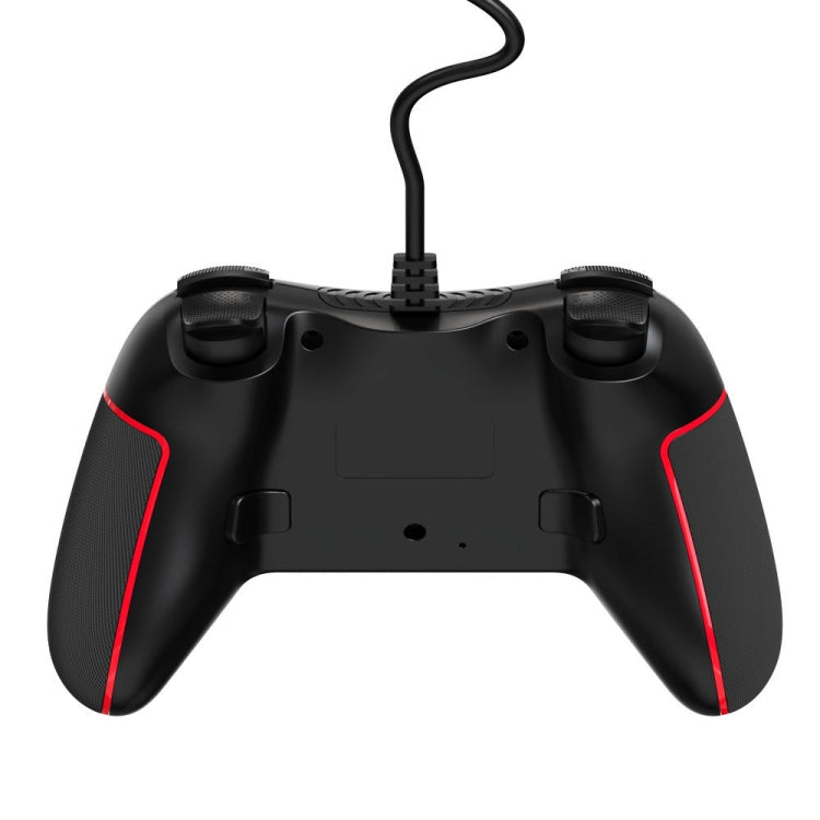 For Switch / PC USB Wired Gamepad With Vibration And Burst Function(Black) - Gamepads by PMC Jewellery | Online Shopping South Africa | PMC Jewellery | Buy Now Pay Later Mobicred