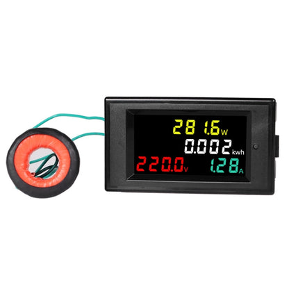 SINOTIMER SPM002 Liquid Crystals AC Digital Voltage And Current Meter Power Monitor, Specification: AC80-300V 100A - Current & Voltage Tester by SINOTIMER | Online Shopping South Africa | PMC Jewellery | Buy Now Pay Later Mobicred