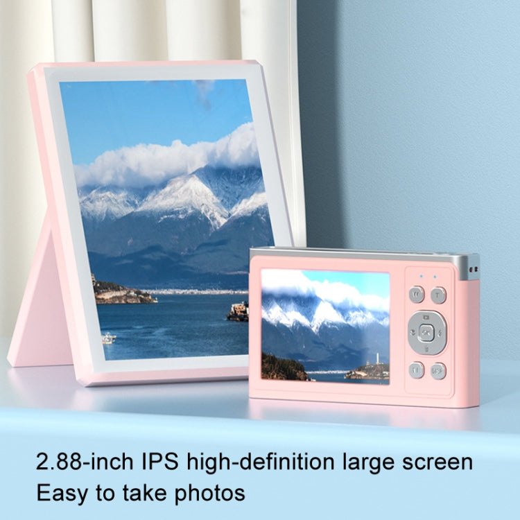50 MP HD Camera 4K Video Retro Vlog Self-Shooting Camera(White) - Video Cameras by PMC TechLife | Online Shopping South Africa | PMC TechLife | Buy Now Pay Later Mobicred