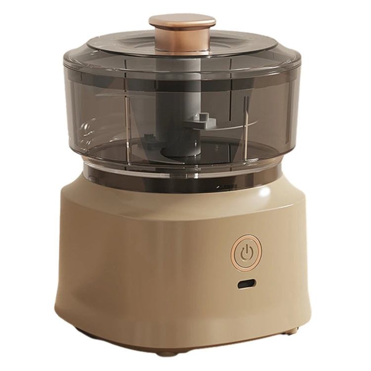 JRQ-01 Home Wireless Electric Meat Grinder Kitchen Garlic Pounder, Size: Electroplated Double-click(Coffee) - Stirrer & Squeezer by PMC TechLife | Online Shopping South Africa | PMC TechLife
