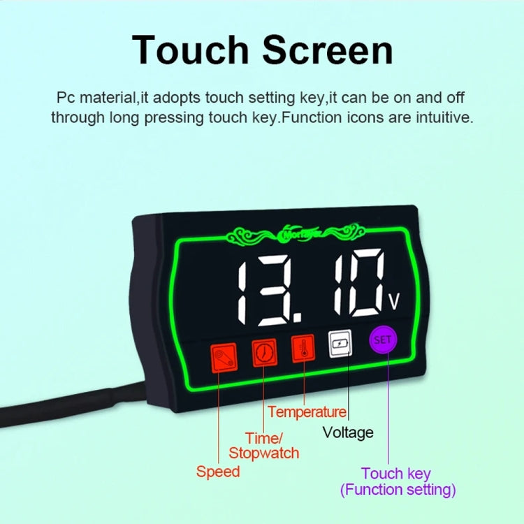 5 in 1 Ambient Temperature Tachometer Morfayer Locomotive Intelligent Multi-function Tachometer - free shipping - PMC TechLife - Order now!