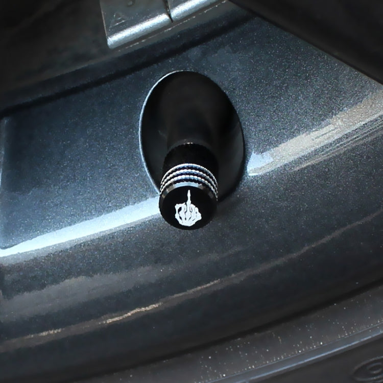 2pcs Auto Tire Laser Skull Valve Cap - Tire Valve Caps by PMC TechLife | Online Shopping South Africa | PMC TechLife | Buy Now Pay Later Mobicred