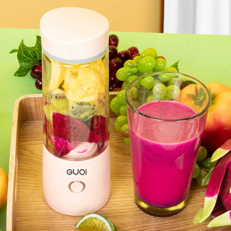 GUQi BSY002 Portable Mini Juicer Wireless Charging Juice Machine(White) - free shipping - PMC TechLife - Order now!