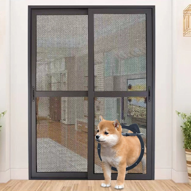 Pet Screen Door Two Way Access Magnetic Closing Cat Door Pet Products(White) - Pet Screen Doors by PMC TechLife | Online Shopping South Africa | PMC TechLife | Buy Now Pay Later Mobicred