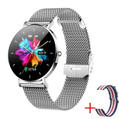 T8 1.3-inch Heart Rate/Blood Pressure/Blood Oxygen Monitoring Bluetooth Smart Watch, Color: Silver Gray - Smart Watches by PMC Jewellery | Online Shopping South Africa | PMC Jewellery