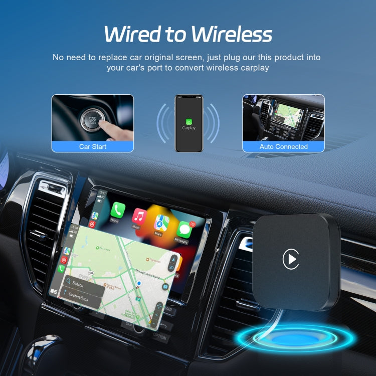 Universal Original Car Wired Cable Carplay To Wireless Carplay Box(Standard) - Car MP3 & MP4 & MP5 by PMC Jewellery | Online Shopping South Africa | PMC Jewellery