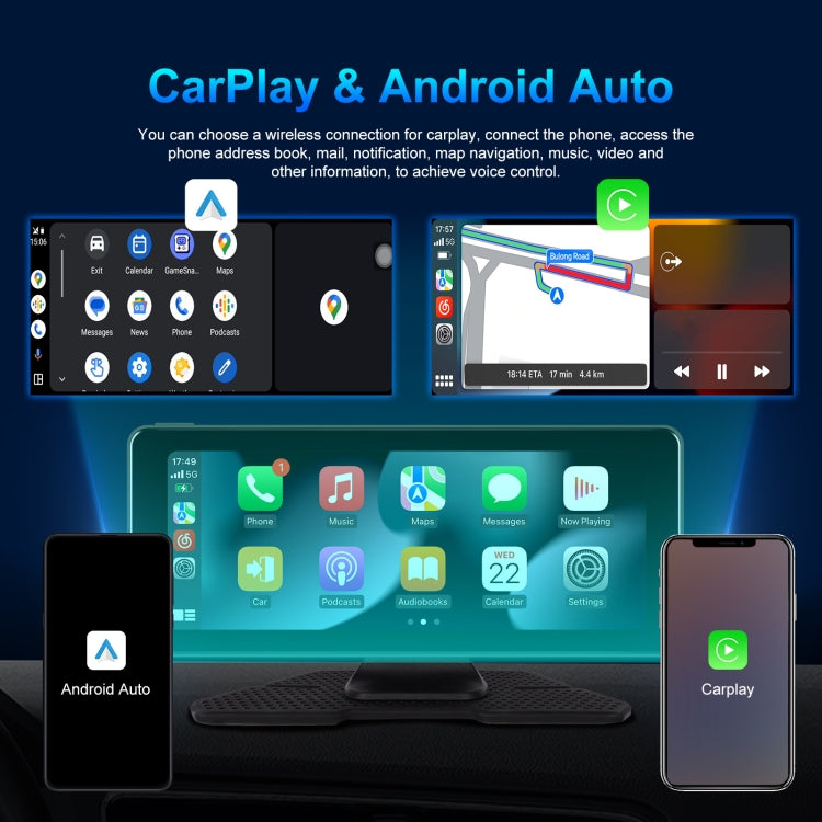 6.86 Inch 4KDVR Smart Screen Player, Specification: Standard - Car MP3 & MP4 & MP5 by PMC Jewellery | Online Shopping South Africa | PMC Jewellery | Buy Now Pay Later Mobicred