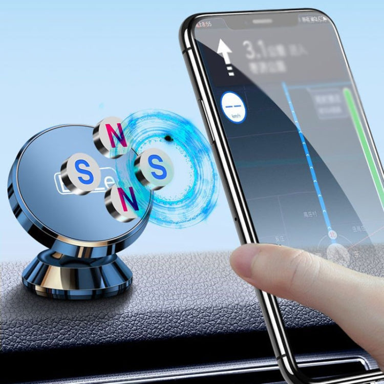 BaiLe Magnetic Car Phone Holder Universal Car Dashboard Fixed Navigation Bracket, Color: Sticker Silver - free shipping - PMC Jewellery - Order now!