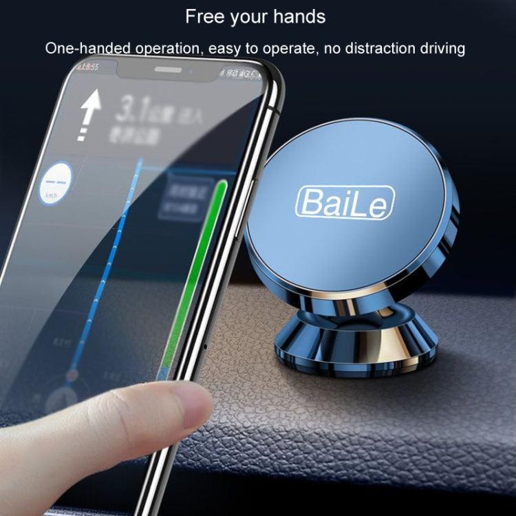 BaiLe Magnetic Car Phone Holder Universal Car Dashboard Fixed Navigation Bracket, Color: Buckle Black - Car Holders by BaiLe | Online Shopping South Africa | PMC Jewellery | Buy Now Pay Later Mobicred