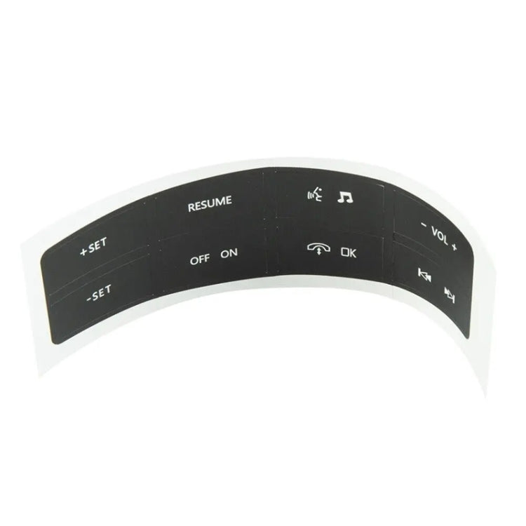 For Ford Mustang 2011-2012 Steering Wheel Control Button Repair Sticker - Decorative Sticker by PMC TechLife | Online Shopping South Africa | PMC TechLife | Buy Now Pay Later Mobicred