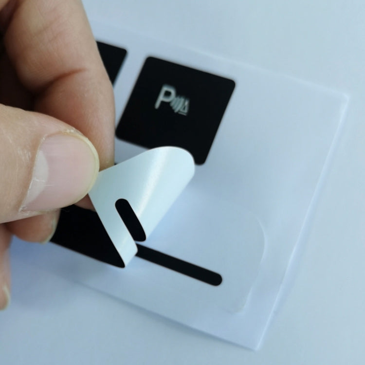 For Audi A4 Emergency/Double Flash Button Cup Holder Button Repair Sticker, Left-Hand Drive Only(With Card Box) - Decorative Sticker by PMC TechLife | Online Shopping South Africa | PMC TechLife | Buy Now Pay Later Mobicred