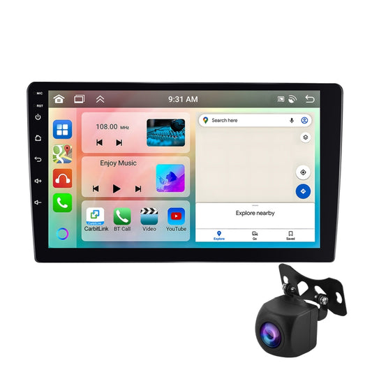 10.1 inch 6+128G Android Universal HD Large Screen Car Bluetooth Player Android GPS Navigation Integrated Machine(Standard+AHD Camera) - Car MP3 & MP4 & MP5 by PMC Jewellery | Online Shopping South Africa | PMC Jewellery | Buy Now Pay Later Mobicred