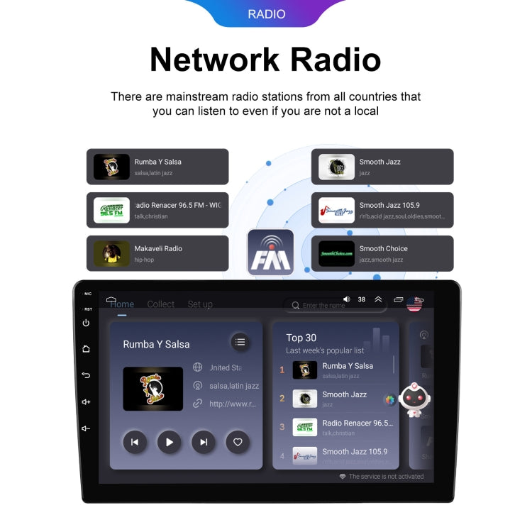 9 inch 6+128G Android Universal HD Large Screen Car Bluetooth Player Android GPS Navigation Integrated Machine(Standard+AHD Camera) - Car MP3 & MP4 & MP5 by PMC TechLife | Online Shopping South Africa | PMC TechLife | Buy Now Pay Later Mobicred