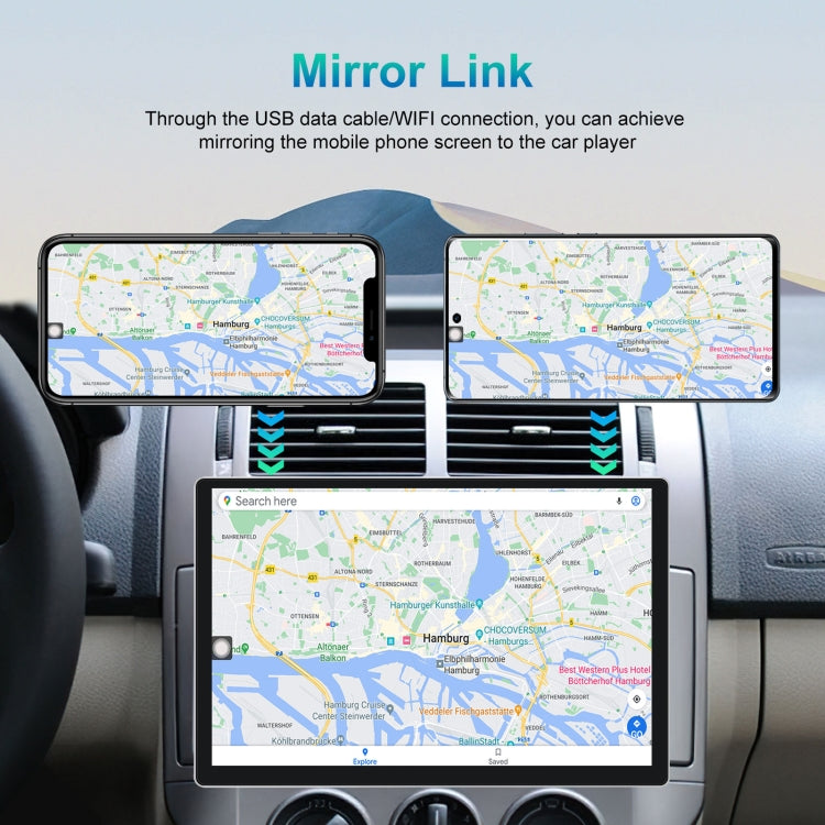 13.1 inch 4+64G Android Large Screen Navigator With Universal Map APK / Carplay / Reverse Car Image(Standard) - Car MP3 & MP4 & MP5 by PMC Jewellery | Online Shopping South Africa | PMC Jewellery | Buy Now Pay Later Mobicred