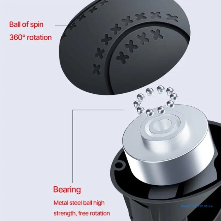 Steering Wheel One-Hand Turning Bearing Type Power-Saving Ball(Black) - Seat Belts & Padding by PMC TechLife | Online Shopping South Africa | PMC TechLife | Buy Now Pay Later Mobicred