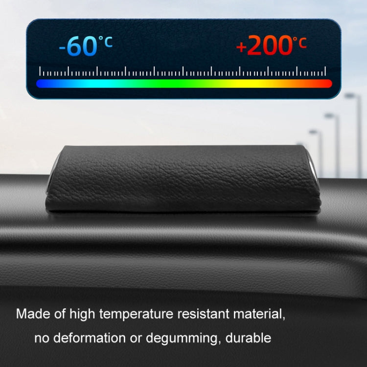 Car Front Windshield Temporary Parking Number Plate Interior Decoration(Black) - Parking Card by PMC TechLife | Online Shopping South Africa | PMC TechLife | Buy Now Pay Later Mobicred
