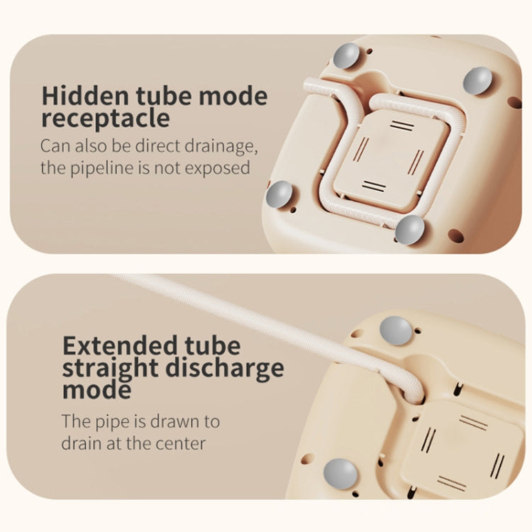 Small Household Portable Underwear Washing Machine, Size: UK Plug(Milk Yellow) - free shipping - PMC TechLife - Order now!