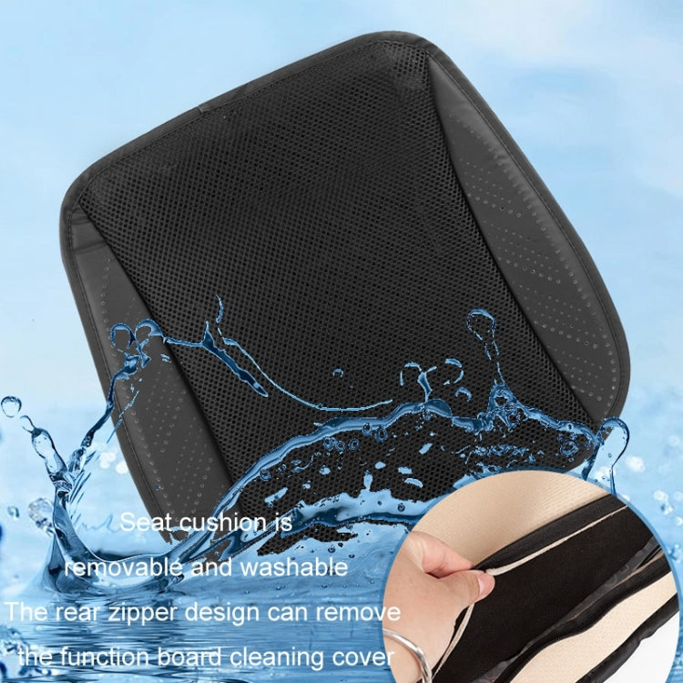 Car USB Summer Cool Ventilated Breathable Seat Cushion(Navy 8 Sets Fan) - Seat Accessories by PMC TechLife | Online Shopping South Africa | PMC TechLife | Buy Now Pay Later Mobicred
