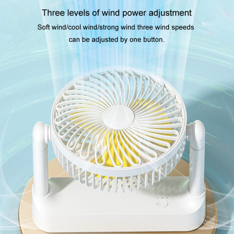 Portable Retractable USB Home Desktop Fan Large Wind Power Outdoor Ceiling Fan, Model: Charging Model - Electric Fans by PMC Jewellery | Online Shopping South Africa | PMC Jewellery | Buy Now Pay Later Mobicred