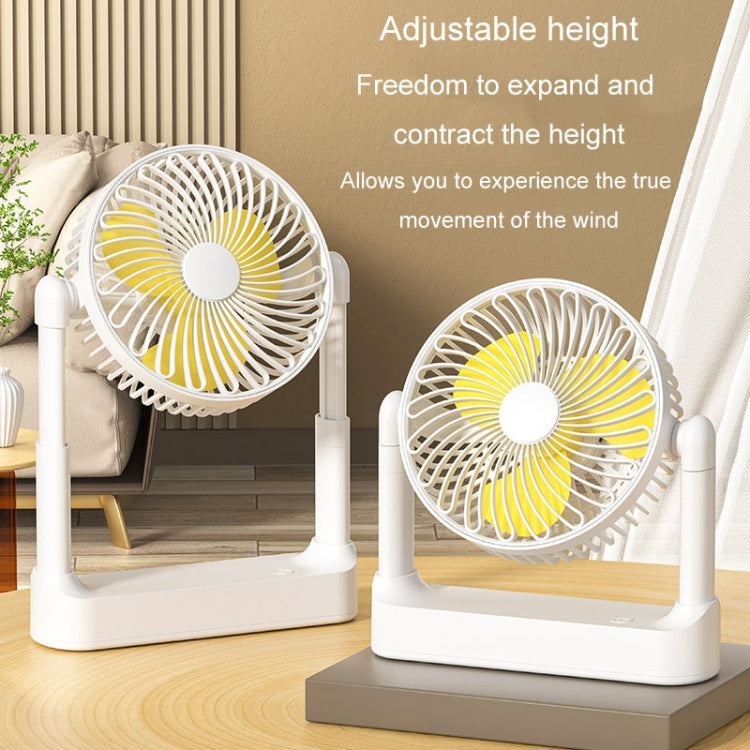 Portable Retractable USB Home Desktop Fan Large Wind Power Outdoor Ceiling Fan, Model: Charging Model - Electric Fans by PMC Jewellery | Online Shopping South Africa | PMC Jewellery | Buy Now Pay Later Mobicred