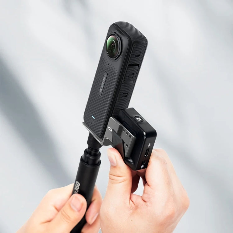 For Insta360 X4 / X3 / One X2 CYNOVA Cold Shoe Expansion RODE Wireless GO Microphone - Others by CYNOVA | Online Shopping South Africa | PMC TechLife | Buy Now Pay Later Mobicred
