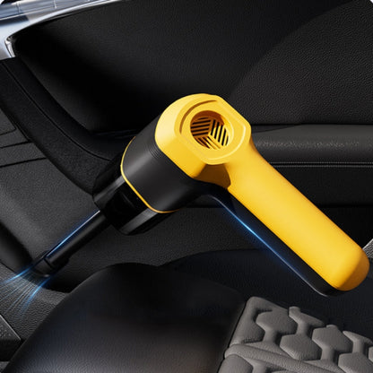 6-in-1 Car Handheld Vacuum Cleaner Multifunctional Strong Suction Air Pump, Color: Standard Yellow - Vacuum Cleaner by PMC Jewellery | Online Shopping South Africa | PMC Jewellery | Buy Now Pay Later Mobicred