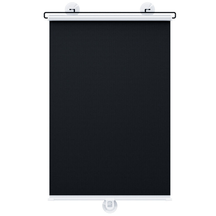 50x125cm Car Summer No-punch Retractable Titanium Silver Sunshade Curtain - Window Foils & Solar Protection by PMC TechLife | Online Shopping South Africa | PMC TechLife | Buy Now Pay Later Mobicred