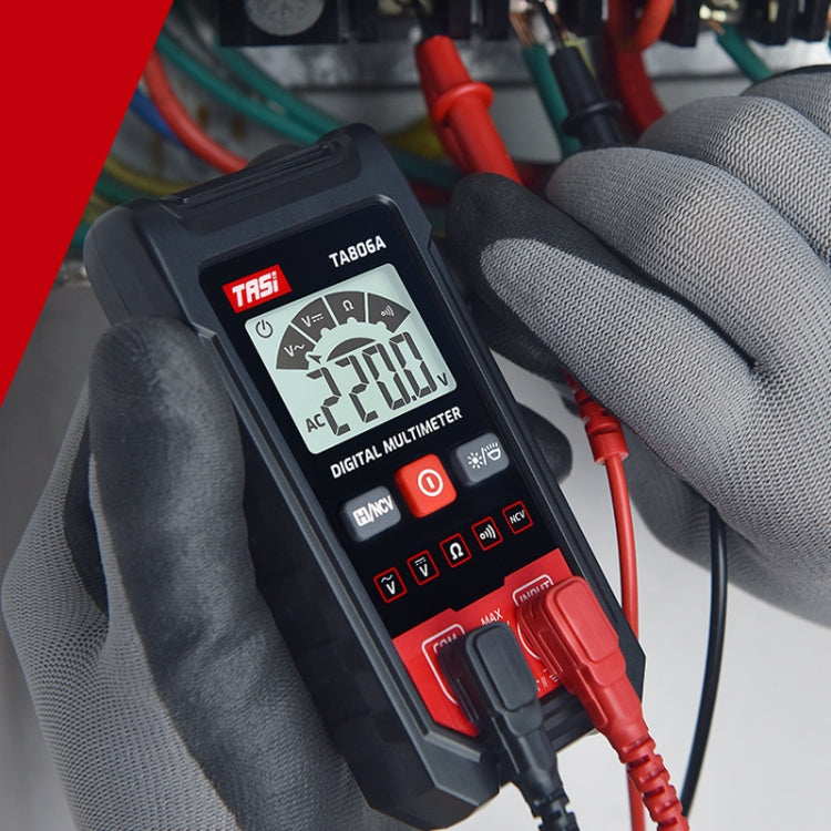 TASI TA806A Fully Automatic Universal Table Home Portable Automatic Recognition Universal Table - Current & Voltage Tester by TASI | Online Shopping South Africa | PMC TechLife | Buy Now Pay Later Mobicred