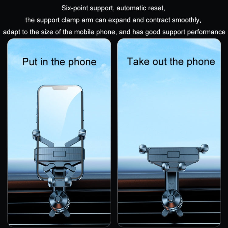 Car Mobile Phone Holder Navigation Air Outlet Support Fixed Bracket(Metal Hook) - Universal Car Holders by PMC Jewellery | Online Shopping South Africa | PMC Jewellery | Buy Now Pay Later Mobicred