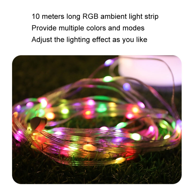 JSK-L20 Outdoor Camping Lamp LED Tent Atmosphere Light String(White) - Camping Lighting by PMc TechLife | Online Shopping South Africa | PMc TechLife | Buy Now Pay Later Mobicred