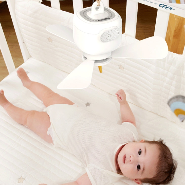 USB Plug-in Version Small Ceiling Fan Camping Outdoor Portable Hanging Fan(White) - Electric Fans by PMC TechLife | Online Shopping South Africa | PMC TechLife | Buy Now Pay Later Mobicred