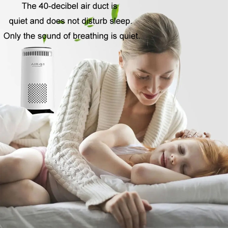 Car Negative Ion Air Purifier Odor Removal Aromatherapy(Black) - Air Freshener by PMC TechLife | Online Shopping South Africa | PMC TechLife | Buy Now Pay Later Mobicred