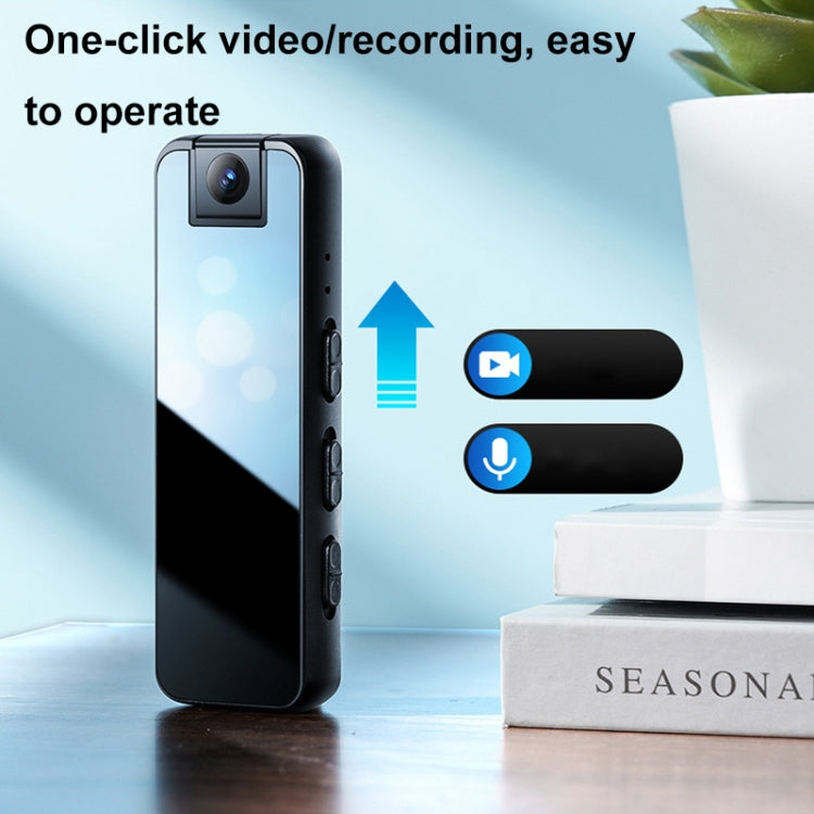 Mrobo D6 1080P Rotating Camera Night Vision Video Recorder With Back Clip, Size: 32GB(Black) - Recording Pen by Mrobo | Online Shopping South Africa | PMC TechLife | Buy Now Pay Later Mobicred