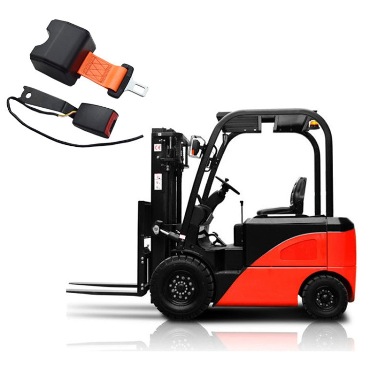 Automatic Retractable Two-point Forklift Safety Belt, Color: Orange - Seat Belts & Padding by PMC TechLife | Online Shopping South Africa | PMC TechLife | Buy Now Pay Later Mobicred