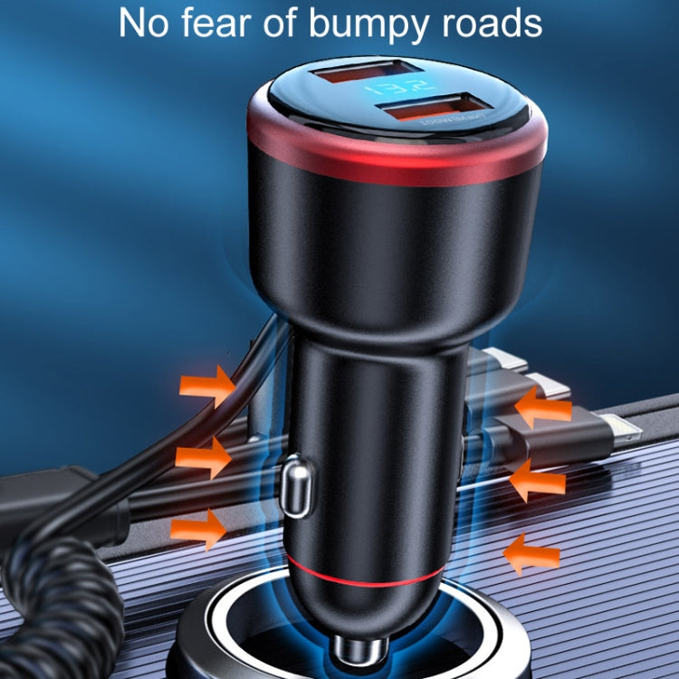 Vehicle Mini Fast Charging Charger Car One To Three Cigarette Lighter, Model: Extreme Version - Car Charger by PMC Jewellery | Online Shopping South Africa | PMC Jewellery | Buy Now Pay Later Mobicred