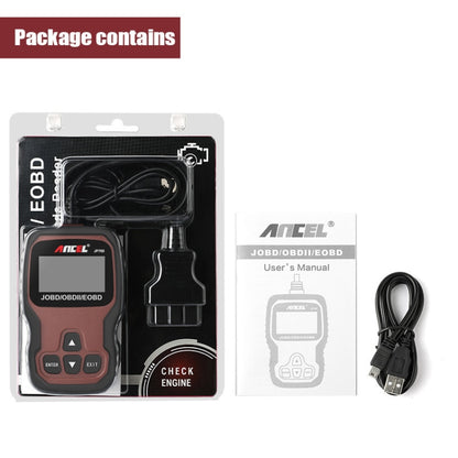 Ancel JOBD+EOBD/OBD-II Car Error Code Diagnostic scanner - Code Readers & Scan Tools by Ancel | Online Shopping South Africa | PMC Jewellery | Buy Now Pay Later Mobicred