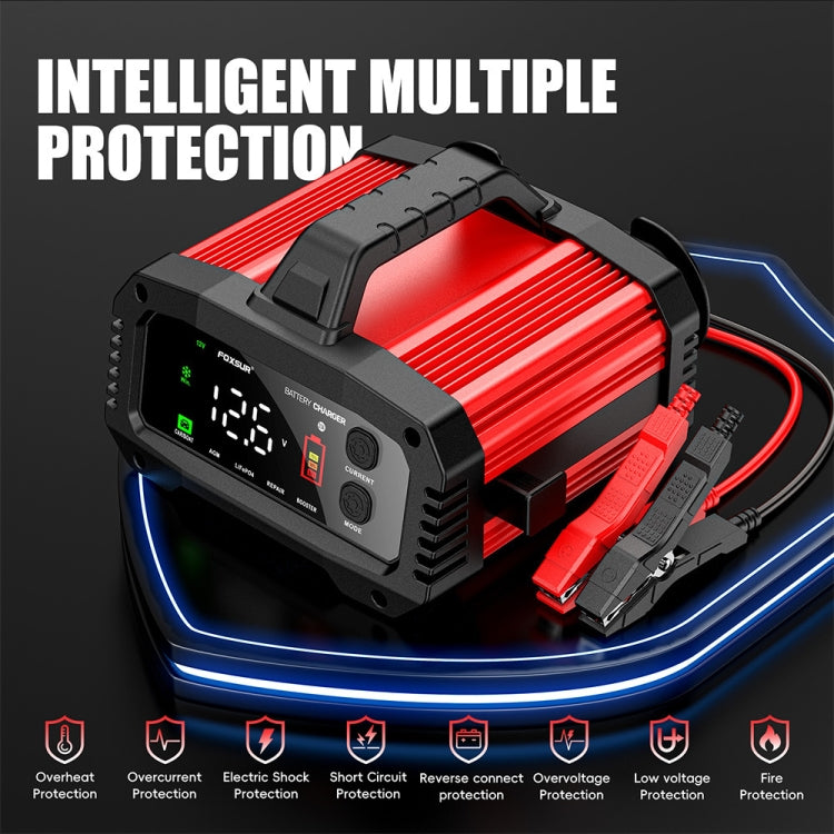 FOXSUR 25A 12V/24V Portable High-Power Car Ship Motorcycle Charger(AU Plug) - free shipping - PMC TechLife - Order now!