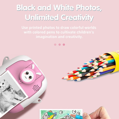 A19B 2.0-Inch 720P HD Reversible Camera Cartoon Children Mini Digital Printing Camera(Pink) - Children Cameras by PMC Jewellery | Online Shopping South Africa | PMC Jewellery | Buy Now Pay Later Mobicred