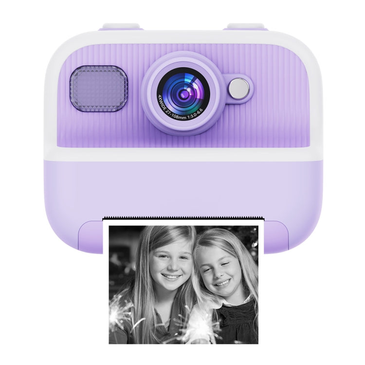 M8 2.4-Inch 1080P HD 2400W Pixel Dual-Camera Children Thermal Printing Camera, Color: Purple - Children Cameras by PMC Jewellery | Online Shopping South Africa | PMC Jewellery | Buy Now Pay Later Mobicred