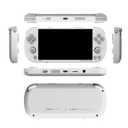 Trimui Smart Pro 4.96 Inch IPS Screen Handheld Game Console Open Source Linux System 256G(White) - Pocket Console by Trimui | Online Shopping South Africa | PMC Jewellery | Buy Now Pay Later Mobicred