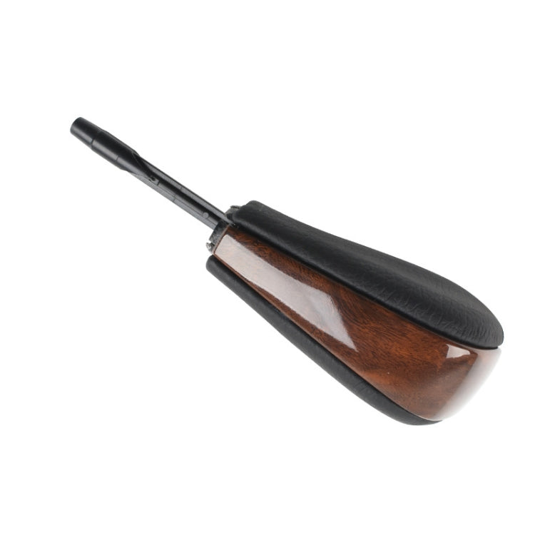For BMW E Chassis Gear Lever Head, Universal For Left And Right Driving, Style: X1 1/3 Series Z4 Flat Head Walnut - Shift Knob by PMC TechLife | Online Shopping South Africa | PMC TechLife | Buy Now Pay Later Mobicred