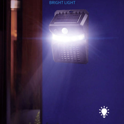 E-SMARTER W792 LED Solar Wall Light With Purple Light Mosquito Control Function Human Intelligent Sensor Outdoor Garden Lamp, Specification: White Light - Solar Lights by E-SMARTER | Online Shopping South Africa | PMC Jewellery | Buy Now Pay Later Mobicred