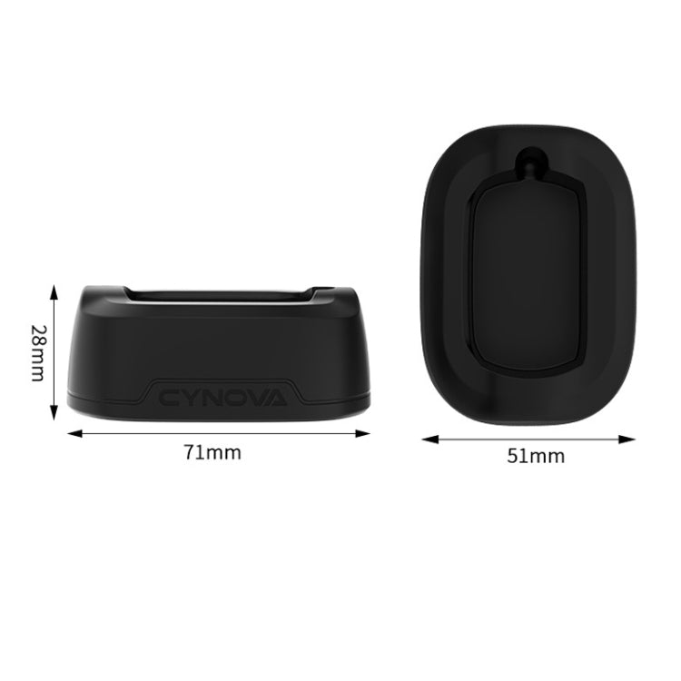 For Insta360 X4 CYNOVA Silicone Base Upright Holder Desktop Support Stand - free shipping - PMC TechLife - Order now!