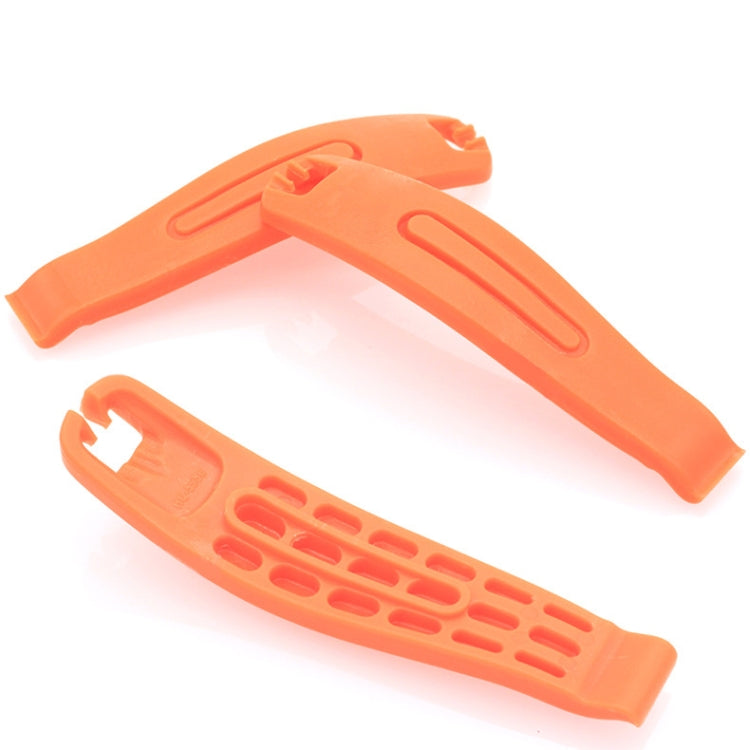 Bicycle Plastic Tire Lever Tire Repair Tool(3pcs Orange) - Maintenance tools by PMC TechLife | Online Shopping South Africa | PMC TechLife | Buy Now Pay Later Mobicred