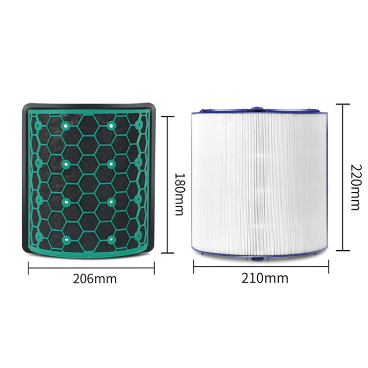 Hepa Filter Set For Dyson Air Purifier TP04 / TP05 / TP07, HP04 / HP05 / HP07,  DP04 / DP05 / DP07 - free shipping - PMC TechLife - Order now!